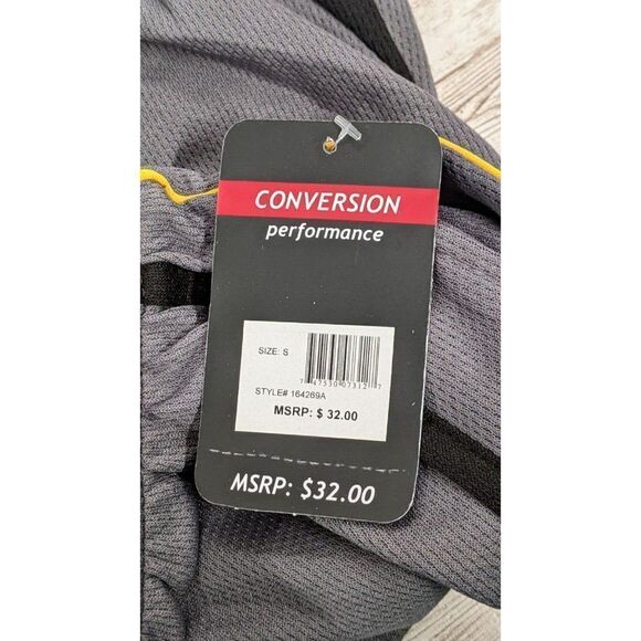 Conversion Performance Mens Size Small Gray Elastic Waist Athletic Shorts - Picture 8 of 8